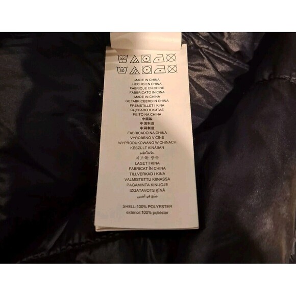 MICHAEL Michael Kors Softshell Hooded Cinched Waist Coat Black Size L NWOT - Picture 9 of 10